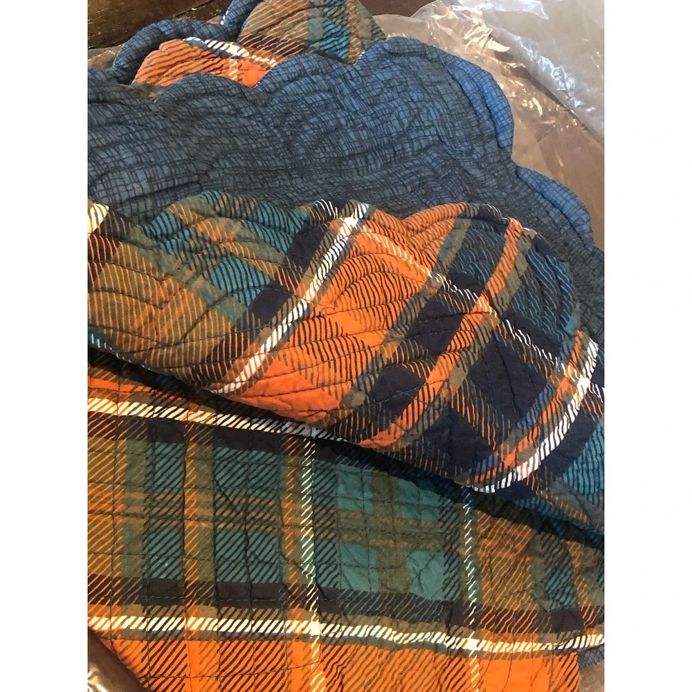 NWT‎ Target Troy Plaid Cotton Machine Washable Thanksgiving Holiday Runner 14x51